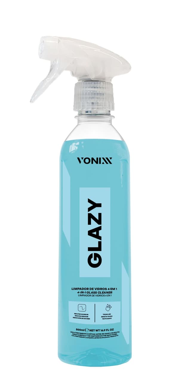Produto GLAZY 500ML da marca VONIXX disponível na APARBS em Porteirinha MG