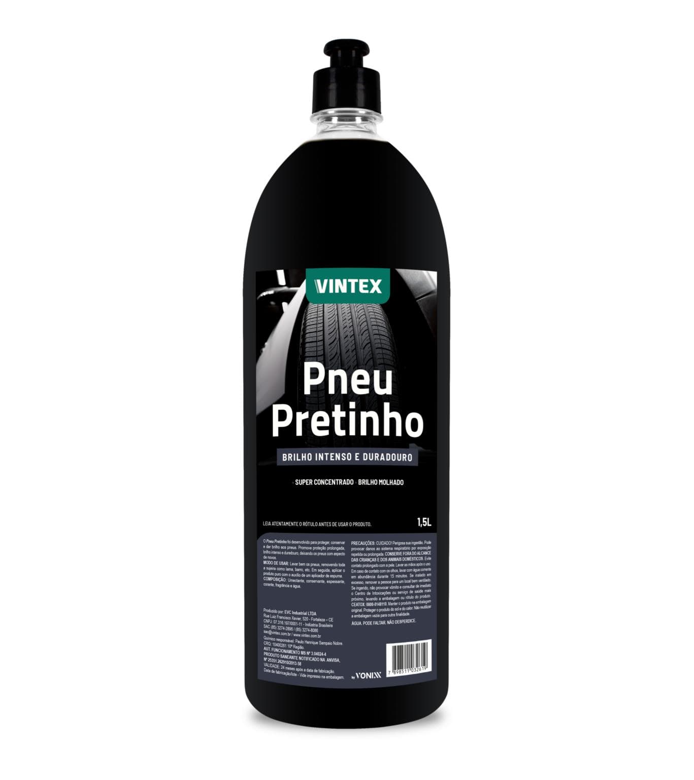 Imagem do produto PNEU PRETINHO 1,5L da marca VINTEX